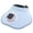 Blue, variant on Solar Powered Summer Sun Hat with USB Rechargeable Fan for Outdoor Women's Wide Brim Sun Visor Purple One Size