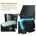 thumbnail image 5 of 4pcs Office Chair Armrest Covers, Office Arm Rest Cover Protector Sleeve for Office Chair, Navy Blue, 5 of 6