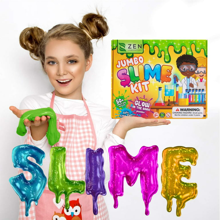 Shop DIY Jumbo Slime Kit for Girls Boys Kids, at Artsy Sister.