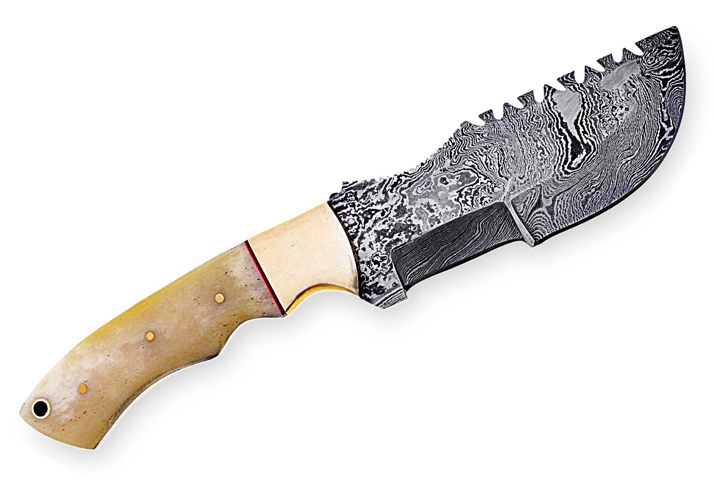 Smart & Sharp Custom Handmade Damascus Steel Hunting Knife/Tracker Knife SS-17332