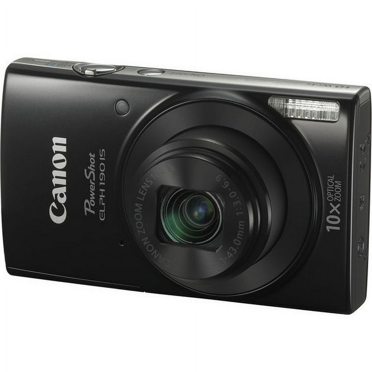 Canon PowerShot ELPH 190 Digital Camera With deals 10x Optical Zoom and Image Stabiliz