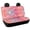 Pink Mermaid Scales Theme, variant on Uourmeti 250th Patriotic Eagle Print Car Seat Covers for Women, Set of 2 Pieces Rear Bench Seat Cover Non-Slip Prevent Pet Hair Back Seat Protectors