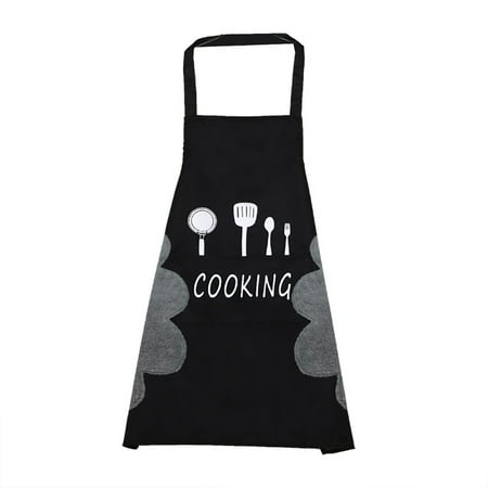 

ABIDE Apron Waterproof Oil-proof Apron Adjustable Apron Pocket Apron Cooking Bib with Pocket Kitchen Accessory