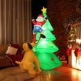 thumbnail image 1 of Gymax 6.5ft Inflatable Christmas Tree Indoor Outdoor Decoration w/ LED Lights, 1 of 8