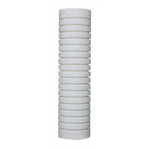 Sterling Water Treatment GB Series 4.5 inch x 10 inch Grooved Poly-Bonded 5 Micron Filter - GBJ1005