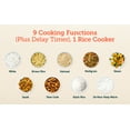 thumbnail image 6 of COSORI "10-Cup" Rice Cooker - Adjustable Temperature, Automatic Shut-Off, 6 of 8