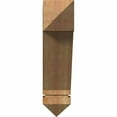 thumbnail image 6 of Ekena Millwork 6"W x 24"D x 24"H Traditional Arts & Crafts Rough Sawn Bracket, Western Red Cedar, 6 of 13