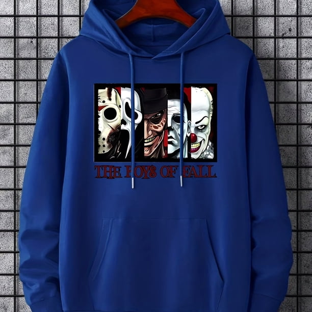 Sudaderas Con Capucha Para Hombre, Sudadera Con Capucha Con Estampado De Supervillanos, Sudadera Con Capucha Informal Para Hombre Con Bolsillo De Canguro Para Primavera Otoño, Como Regalo