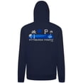 thumbnail image 3 of Men's Levelwear Navy Pittsburgh Pirates Panoramic Podium Hoodie, 3 of 3