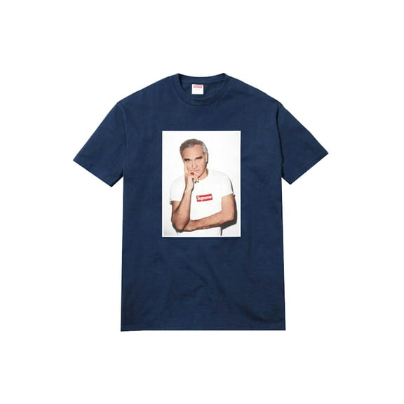 Supreme Men's Morrissey Tee Navy, from StockX