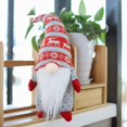 thumbnail image 2 of Handmade Christmas Gnome Decoration Santa Swedish Figurines (Red), 2 of 7