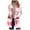 Hot Pink, variant on Hueook Jackets for Women Trendy Women'S Winter Checkered Pocket Color-Blocked Button Jacket Top Mint Green XL