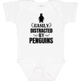 thumbnail image 3 of Inktastic Easily Distracted by Penguins Boys or Girls Baby Bodysuit, 3 of 5