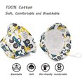 thumbnail image 3 of Sombrero para el sol para niños, 52-54 cm, gorra de playa para bebé, sombrero de pescador para niño y niña, sombrero de cubo de ala ancha de algodón, sombreros de cubo de verano, 3 of 5