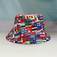 thumbnail image 1 of Chapeau Bob Drapeau National 2026 Pays Hommes Femmes Fan de Soccer Fête Coupe de Soccer Chapeau de Soleil Réversible Fans de Soccer Chapeau de Pêcheur, 1 of 5