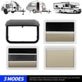 thumbnail image 4 of Window,  Sound Insulation RV External Push Window Push Pull Style Round Corner  for, 4 of 8