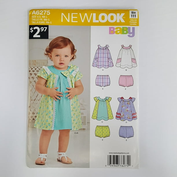 Simplicity New Look Babies Dress Pattern 1 Each Walmart Com Walmart Com Simplicity New Look Babies Dress Pattern 1 Each Walmart Com Walmart Com