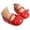 Red, variant on Ticikt Baby Girls Mary Jane Flats Shoes with Non- Soft Sole First Walkers Toddler Princess Dress Shoes,Color:White,12-18 Months