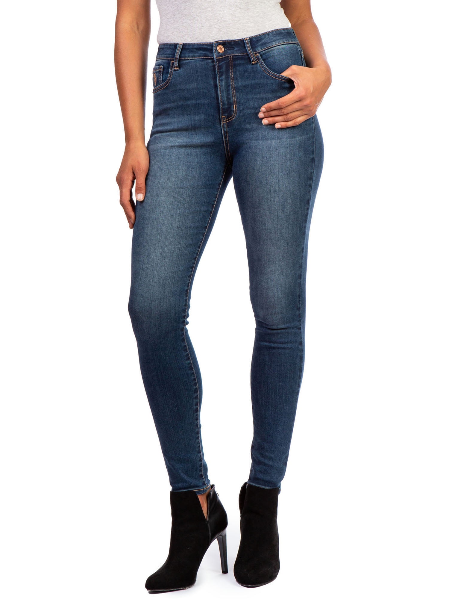 U.S. Polo Assn. High Rise Super Skinny 