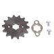 thumbnail image 1 of Rueda dentada Delantera Zulema para Motor SDG 110cc 125cc 420-14t-17mm 2 piezas, 1 of 8