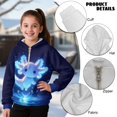 thumbnail image 6 of Pzuqiu Axolotl Boys Hoodies Sweatshirts Size 4-5 Personalized Boys' Fashion Hoodies & Sweatshirts Lightness Soft Fall Outerwear Versatile for Outdoor Activities, 6 of 7