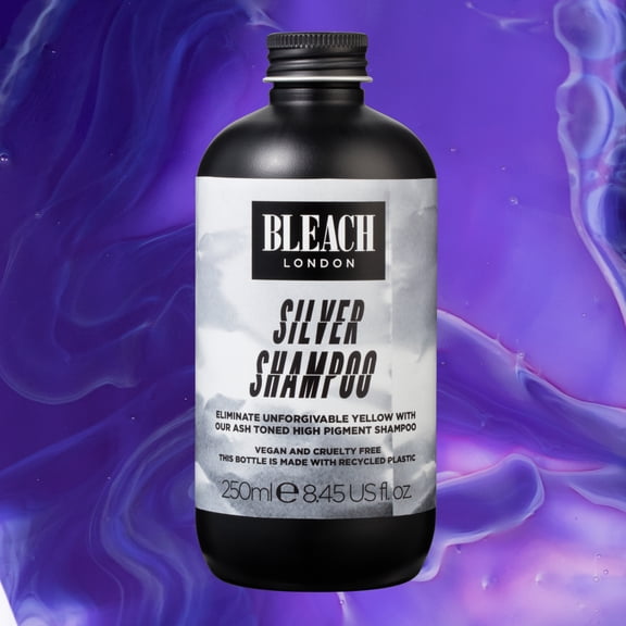 Bleach London Silver Color-Toning & Nourishing Shampoo, 8.45 oz