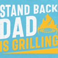 thumbnail image 2 of CafePress - Stand Back Dad Is Grilling Body Suit - Cute Infant Bodysuit Baby Romper - Size Newborn - 24 Months, 2 of 3