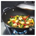 Advanced Hard Anodized Nonstick Stir Fry Wok Pan with Lid, 14 Inch