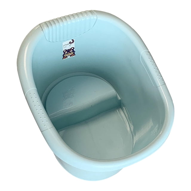 Cubo para bañera de bebé Sunnimix antideslizante grueso azul