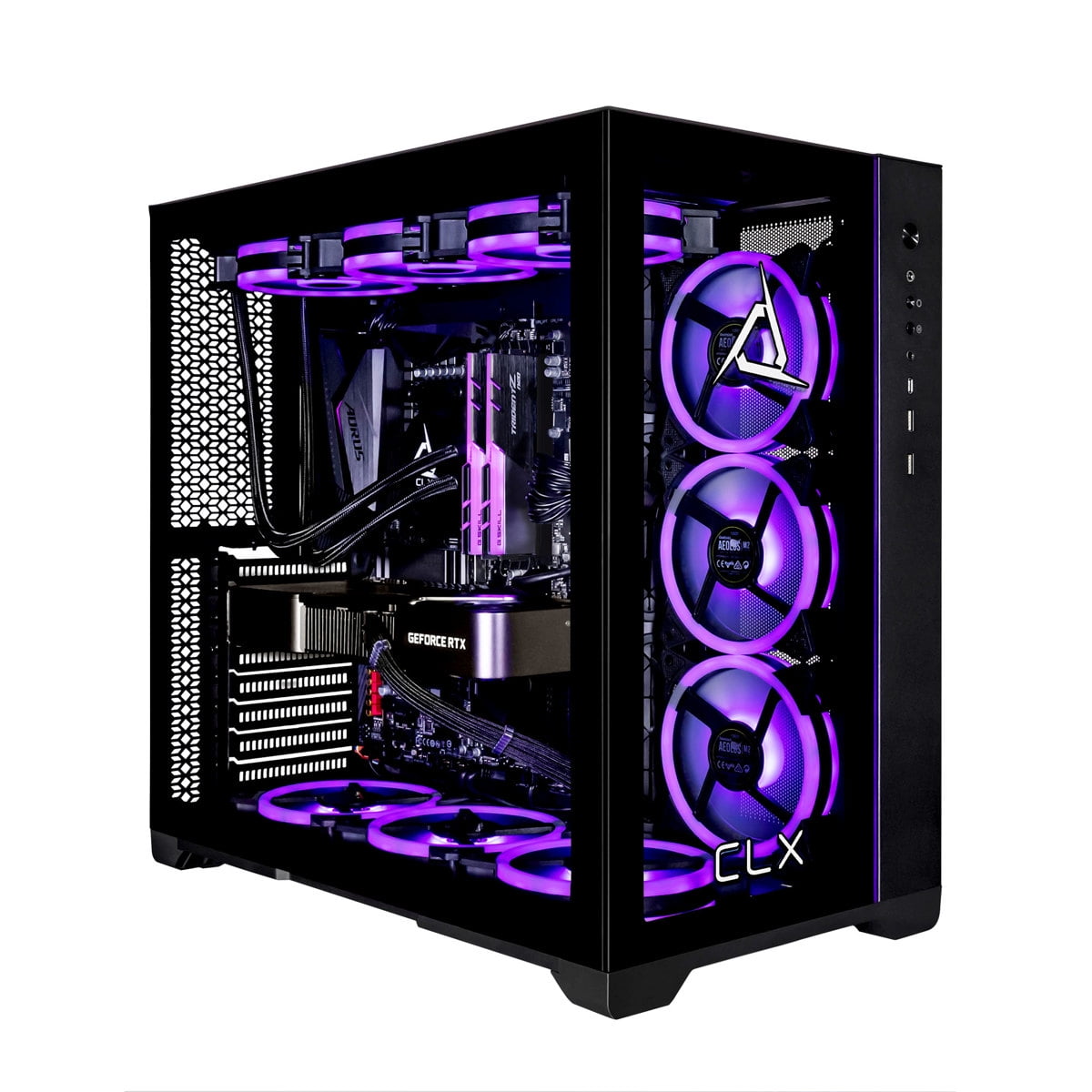 CLX SET VR-Ready Liquid Cooled Gaming Desktop Computer, Intel Core i9-13900KF 3.0GHz, 64GB RAM, 2TB SSD + 6TB HDD, NVIDIA GeForce RTX 4070 12GB, Windows 11 Home