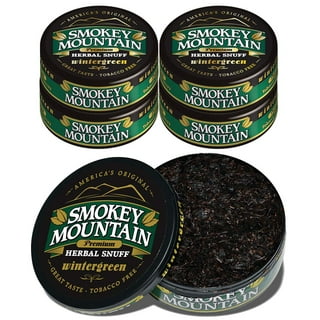  Smokey Mountain Herbal Long Cut – Wintergreen – 5 Can