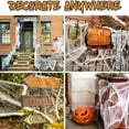 thumbnail image 7 of 6 PACK Halloween Neon Webs, Neon Webbing,Neon Cobwebs & Neon Spiderweb with Spiders Decorations (Pack of 6), 7 of 7