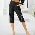 thumbnail image 4 of WILLBEST Pantalones Casuales para Mujer, de Moda, con Cintura Elástica, Cómodos, para Playa, para Uso Diario. Chica, 4 of 4