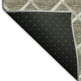 thumbnail image 3 of Addison Rugs Mayfield Washable Transitional Lattice Taupe Rectangle Rug, 8' x 10', 3 of 6
