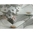 thumbnail image 4 of Ambesonne Pink Quilted Bedspread Set 3 Pcs, Modern Farmhouse Tender Floral, King Size, Pale Mauve Blush, 4 of 4