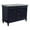 Blue, variant on 49 in. Double Wooden Vanity Blue with Gray Granite Rectangle Sink