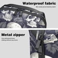 thumbnail image 4 of Skull Digital Bag with Oxford Fabric, Waterproof and Protective, 5.9x9.44x3.14 in, for Hard Drive Bags, Storage Box, Cord Travel Organizer, Cable Organizer Bag, 4 of 6