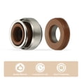 thumbnail image 4 of Uxcell Mechanical Seal Kit, Gas Water Pump Replace Rubber Mechanical Shaft Seal Replacement 12mm, 4 of 6