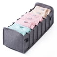 thumbnail image 1 of Bangcool Underwear Organizer Divider Foldable Portable Bra Drawer Organizer Storage Box, 1 of 10