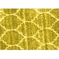 thumbnail image 1 of Ahgly Company Indoor Rectangle Abstract Yellow Contemporary Area Rugs, 5' x 7', 1 of 4