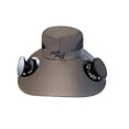 thumbnail image 3 of Solar Powered Fan Hat for Men - USB Rechargeable Cooling Hat with Sun Protection for Outdoor Activities, 3 of 6