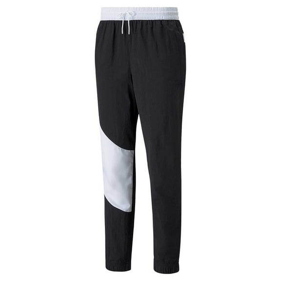 Men's Puma Black/Puma White Clyde Pants - XL