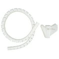 thumbnail image 1 of Funda para gestión de cables, organizador de fundas para cables, conector industrial en espiral, tubo de cable cubierto, confiable y duradero, 1 of 9