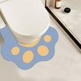 thumbnail image 3 of U-Shaped Toilet Rug Mat Featuring Adorable Cat Design Non- Bathroom Floor Mat for Secure Comfort, 3 of 5