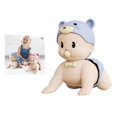 thumbnail image 1 of Muñeca para gatear, muñeca eléctrica para , juguete de plástico ABS, muñeca interactiva para gatear con música, muñeca eléctrica para , jug azul Hugo muñeca de arrastre eléctrica, 1 of 10