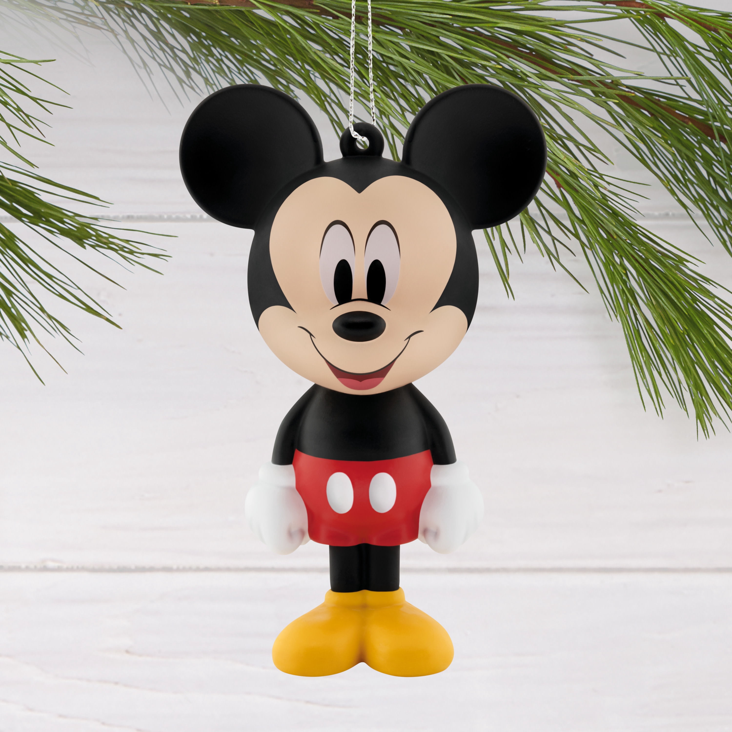 Hallmark Christmas Ornament (Disney Mickey Mouse, Shatterproof), 1 Count
