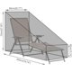 thumbnail image 2 of Cubierta para tumbona de jardín - Cubierta para tumbona, impermeable, a prueba de viento, anti-UV, cubierta impermeable para jardín con material duradero 210D, 200x68x40-70cm JFHHH pequeña, 2 of 5