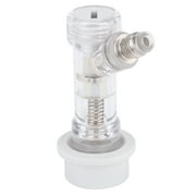 Ball Lock Keg Disconnect with Check Valve - Transparent Beer Keg Connector Accessories