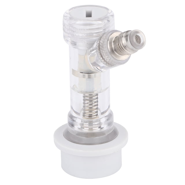 Keg -Transparent Ball Lock Keg Disconnect with Internal Check Valve Beer Keg Connector Accessories