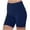 Navy, variant on Workout Biker Shorts Women Fashion Yoga Leggings Fitness Running Gym Ladies Solid Sports Active Three Minutes pocket Pants